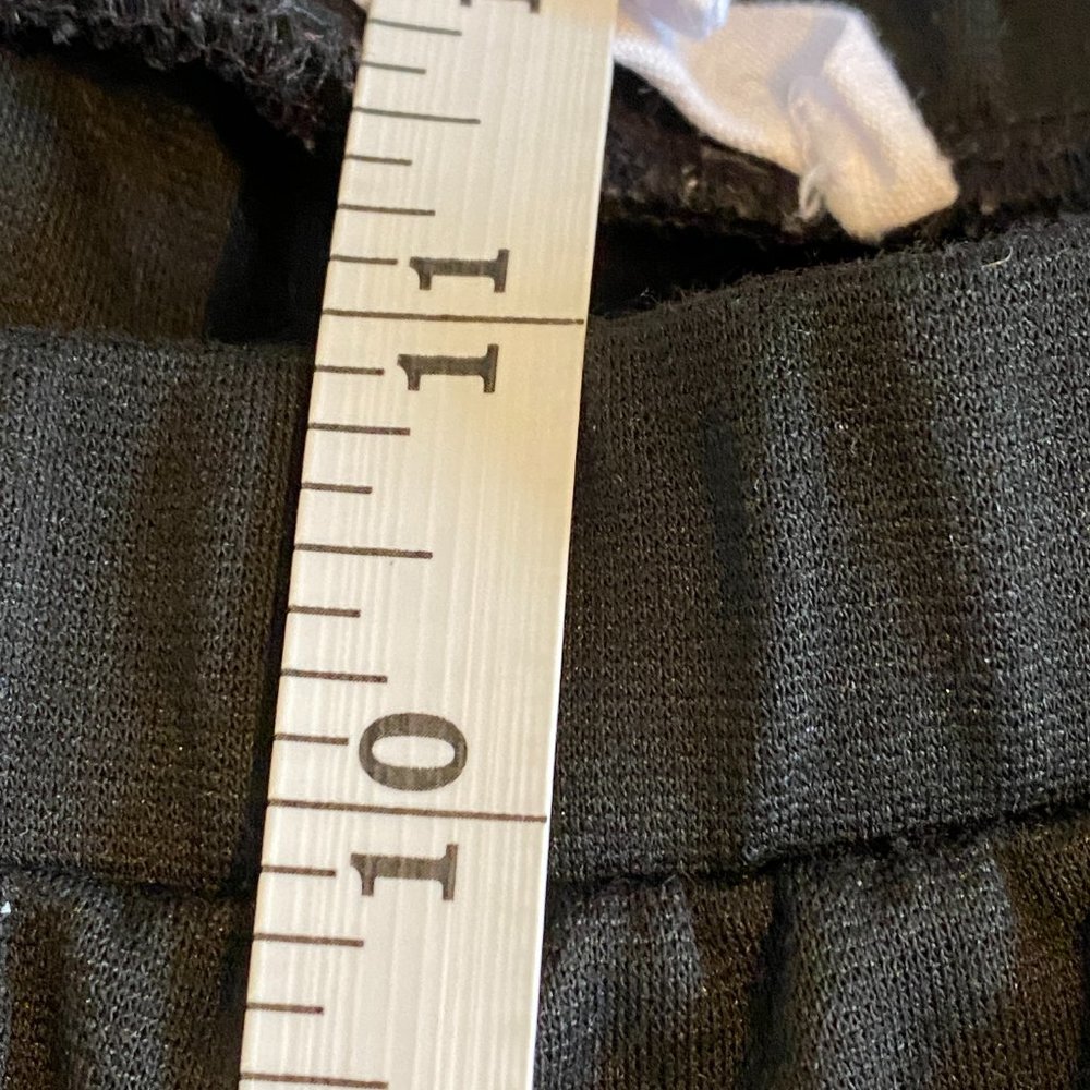 BCBGeneration Leggings with Faux Leather Paneling Black Size Small - Picture 10 of 12